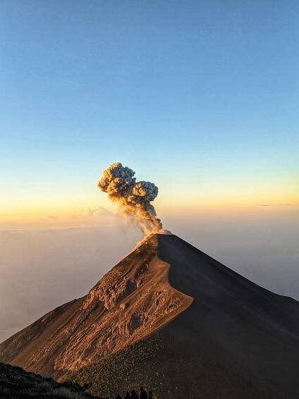 Sopka, Acatenango, Příroda, Guatemala