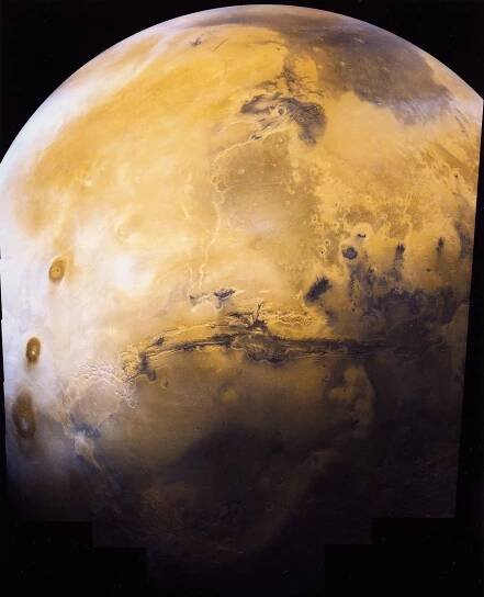 Tharsis | Volcanic Plateau, Olympus Mons, Valles Marineris | Britannica