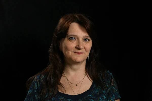 Jitka Vávrová ve studiu Paměti národa, 2022