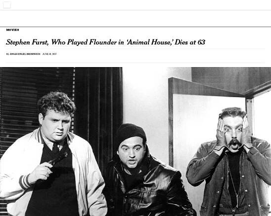Stephen Furst est dans l'annuaire des célébrités Stephen.fr
