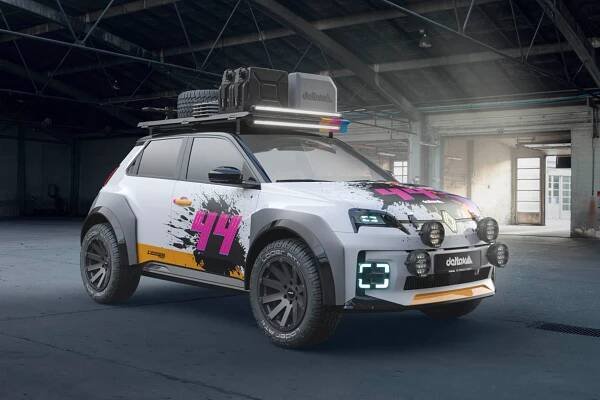 Renault 5 E-Tech Electric Delta 4x4: R5 im Offroad-Trimm - AUTO BILD