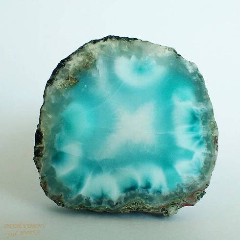 Larimar z Dominikánské republiky 52x54mm