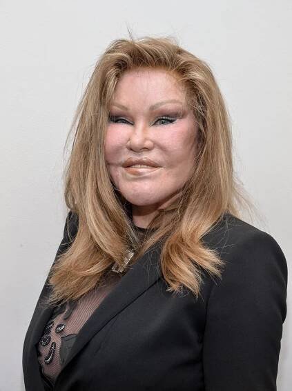 The former billionaire, dubbed ‘catwoman’ due to the many cosmetic procedures she underwent during her lifetime, died suddenly from a pulmonary embolism on New Year’s Eve in the French capital at age 79. Pictured in 2015