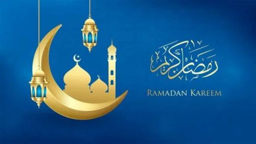 Ramadán kareem pozadí s mešitou, vektorové ilustrace — Stock obrázek