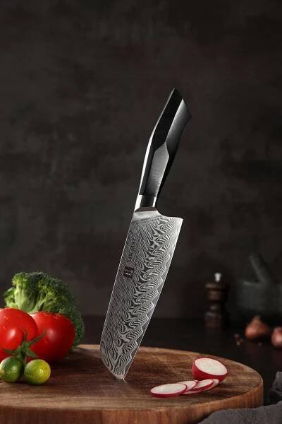 Santoku nůž XinZuo Feng B32 7.3"