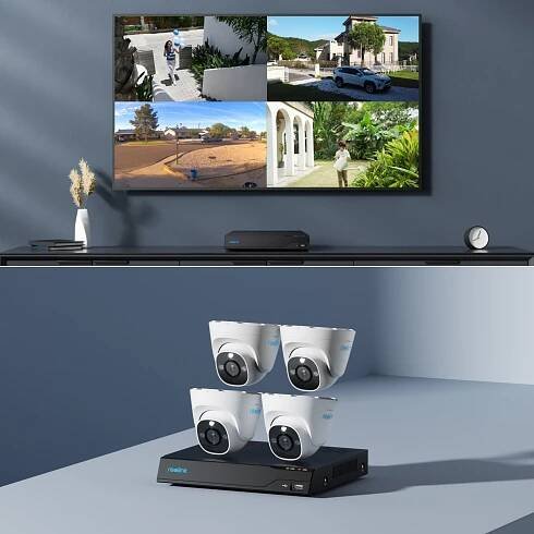 Reolink NVS8-12MD4 - RLK8-1200D4-A PoE bezpečnostní kamerový set 2