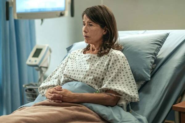 Andrea Menard as Edna in 'Sullivan's Crossing'.