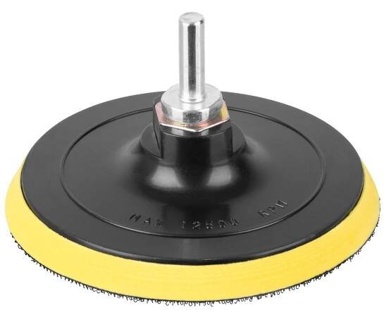 Unašeč Strend Pro HK-909S 115 M14, brusného papíru, se stopkou 8 mm, suchý zip ST222315