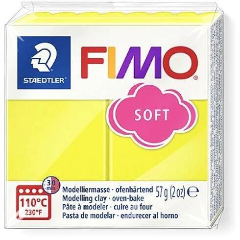 Fimo Soft 8020 56g žltá cena od 67 Kč | Pricemania