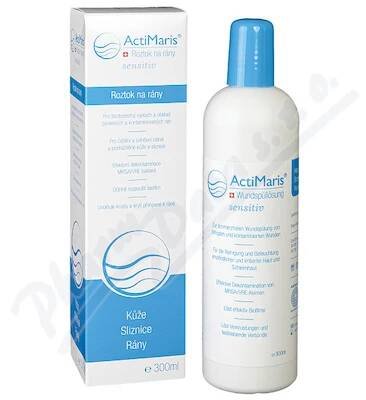 ActiMaris Sensitiv roztok výplach a čištění ran 300 ml