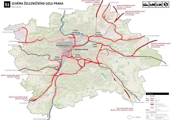 Plán je hotov. Praha chce nové železniční tratě i tunely pod centrem