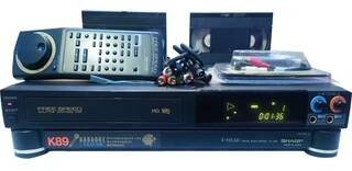 Sharp VCK88 Titanium Gold VCR - Převod A Oprava Videokaset