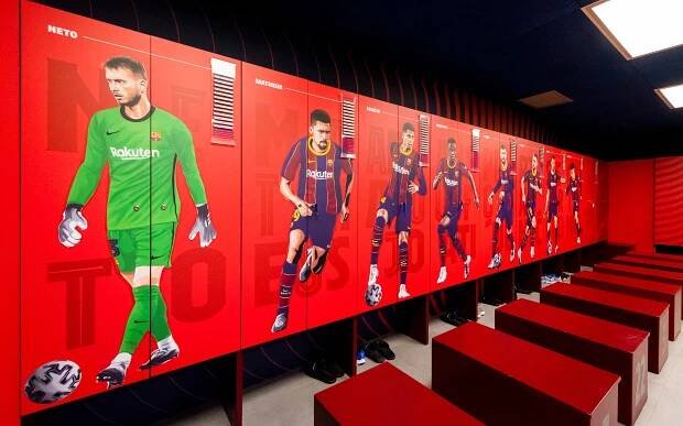 Caroline Blanchet - FC BARCELONA - LOCKER ROOM