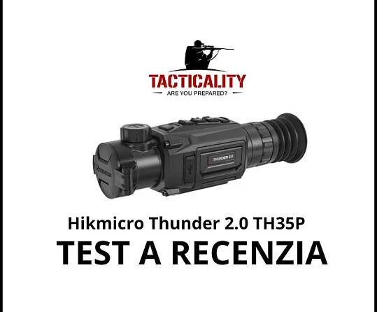 Termovízny zameriavač HIKMICRO THUNDER 2.0 TH35P - Test a recenzia