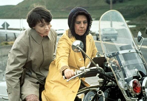 HAROLD AND MAUDE, Bud Cort, Ruth Gordon, 1971