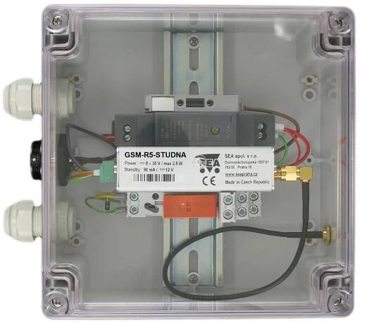 On-line monitoring hladiny vody GSM verze - SEA Praha
