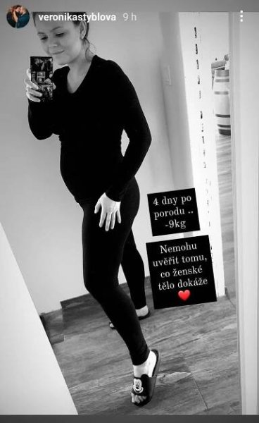 Zpěvačka Verony popsala ultra rychlý porod: Voda mi praskla ve výtahu!