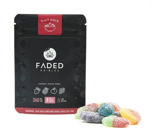 Faded Cannabis Co: Fruit Pack 240mg