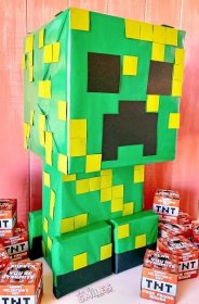 Easy Minecraft Valentine Card Box: Don't Fear the Creeper!