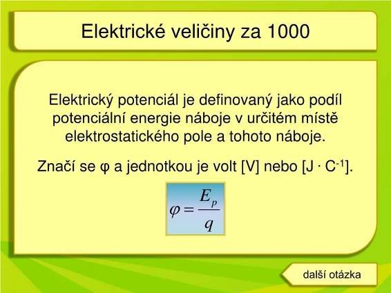 PPT - OPAKOVÁNÍ ELEKTŘINY PowerPoint Presentation, free download - ID:3463904