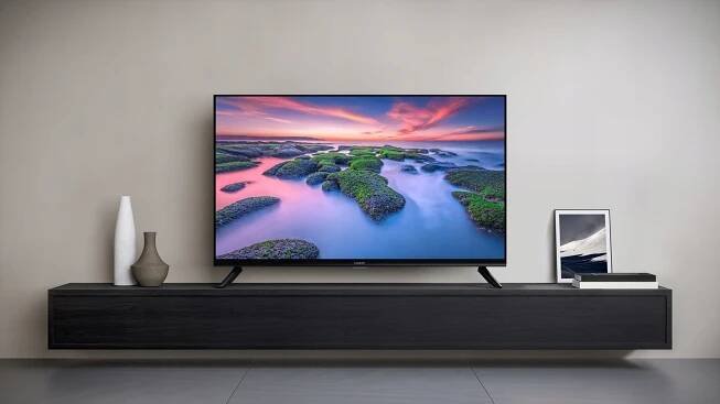 Televize Xiaomi LED TV A2 32" s Androidem Hloubka výrobku se stojanem 19.04 cm