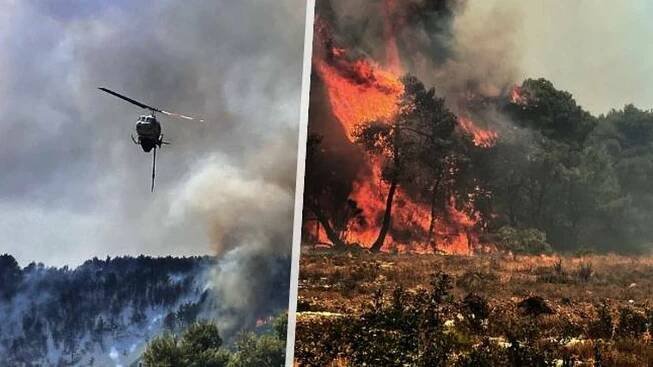 Evropa v plamenech: Zakynthos evakuuje hotely, omezení se dotkla i Čechů. Španělsko hlásí mrtvého