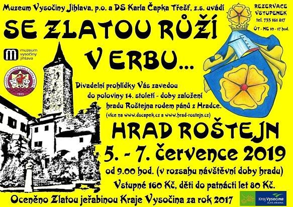 SE ZLATOU RŮŽÍ V ERBU: Třešť
