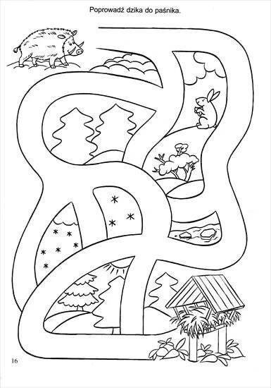 Animal-themed Maze and Coloring Activity for Preschoolers