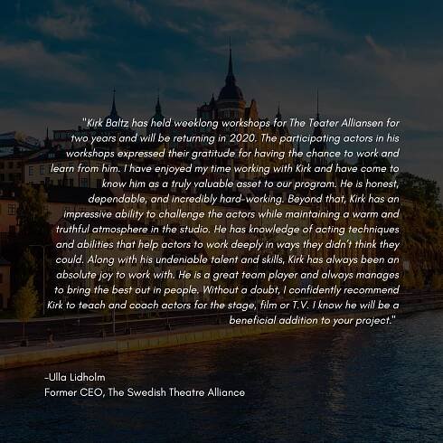 Stockholm Dreams - Kirk Baltz