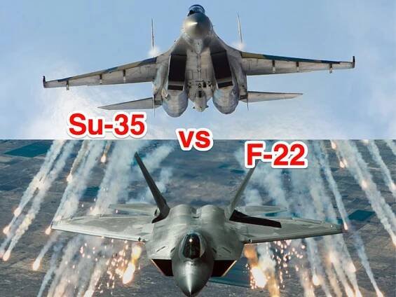 How Su-35s and F-22s compare