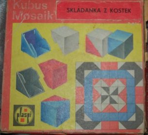 Kubus Mosaik - skládanka z kostek - Starožitnosti a umění