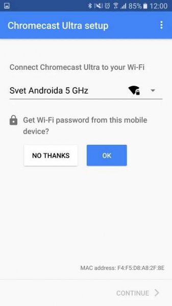 Chromecast Ultra nastaveni 11
