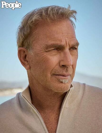 Kevin Costner photographed at home in Carpinteria, CA on April 10, 2024.