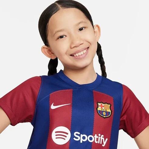 Nike FC Barcelona junior kit 2023/24 Home DX2801 456 M (110-116)