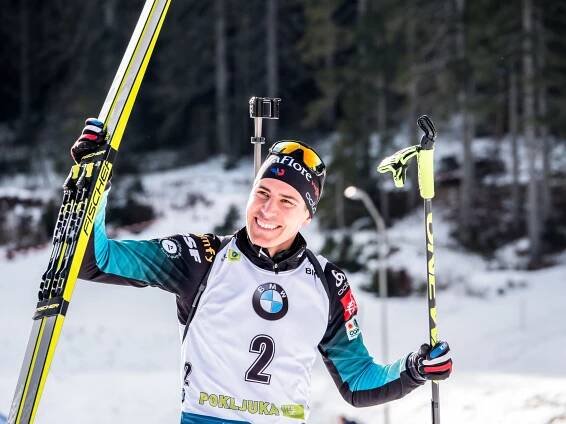SP Pokljuka 2020, hromadný start mužů - Biatlon