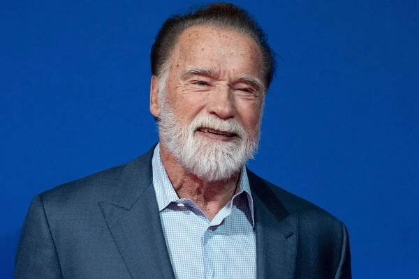 Arnold Schwarzenegger attends the Schwarzenegger Climate Initiative event during the Audi FIS Alpine Ski World Cup