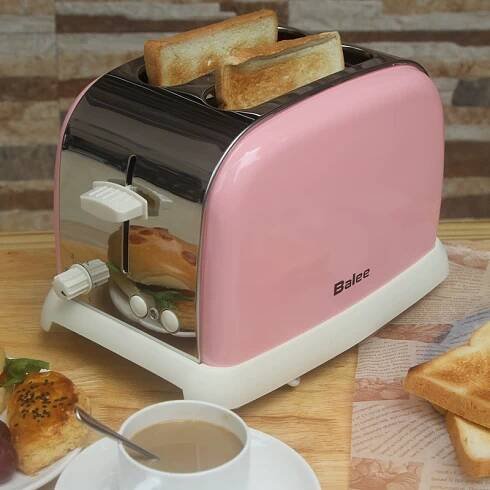 Breville 4-místný toustovač z nerezové oceli - Retro evropský design
