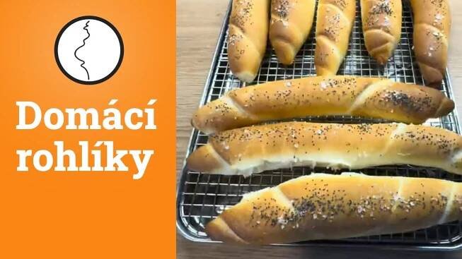 Domácí rohlíky obzvláště vypečené