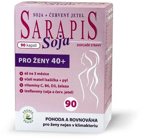 Sarapis Soja 90 kapslí