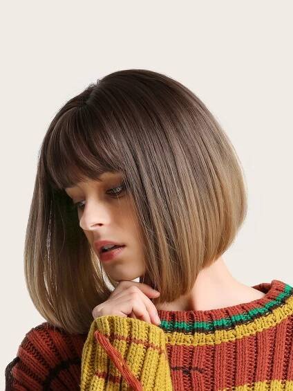 Zimní účesy s ofinou 2023 - 2024 18 nápadů - Women-Lifestyle.com