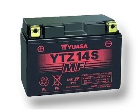 Motobaterie YUASA (originál) YTZ14S, 12V,  11,2Ah