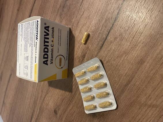 Additiva Vitamin C + zinek: Posilte svou imunitu s účinnou podporou | Happy Baby