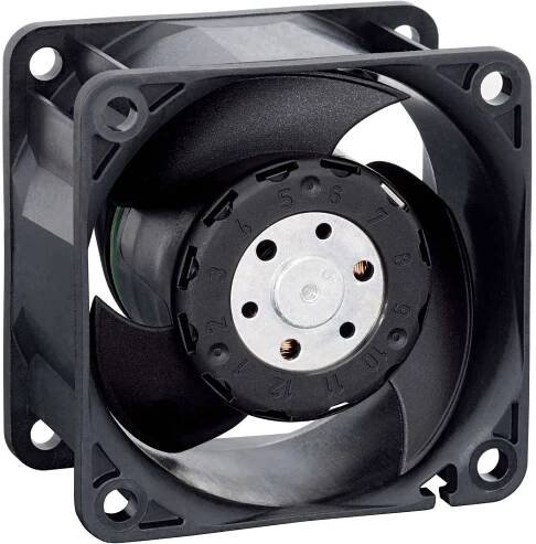 EBM Papst 614 JH axiální ventilátor, 24 V/DC, 70 m³/h, (d x š x v) 60 x 60 x 32 mm, 9292512004 : Půhy.cz