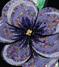 Dekorace z ze skleněné mozaiky Sicis