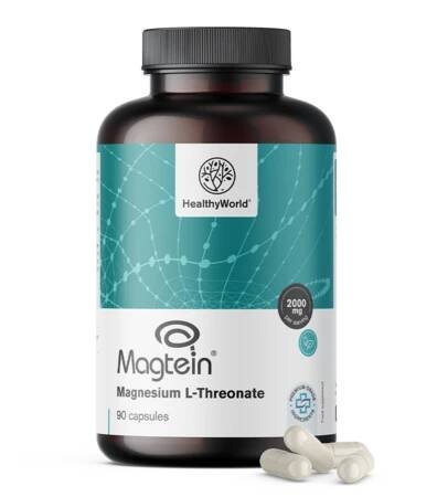 Magnézium L-threonát Magtein® 2000 mg, 90 kapslí