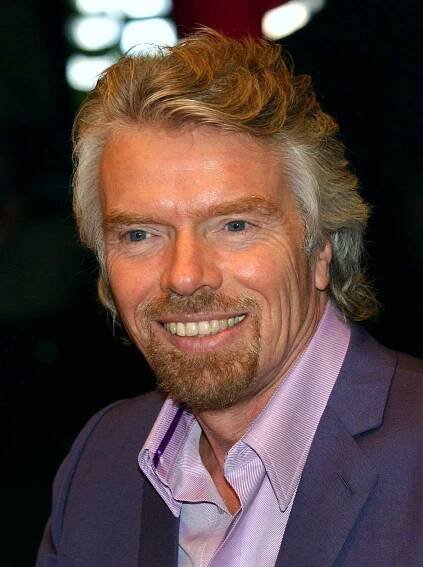 What was Richard Branson’s start in business?