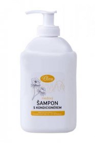 Medový šampon s kondicionérem 500g - Pleva