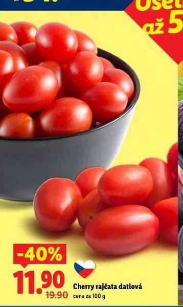 CHERRY RAJČATA DATLOVÁ