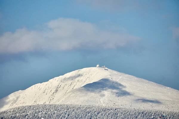 Sněžka 1602 m n. m.