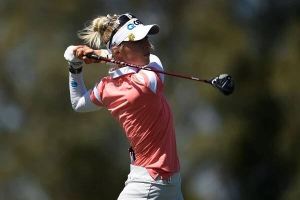 Golfistka Kordová v Los Angeles dlouho vedla, nakonec prohrála o jediný úder
